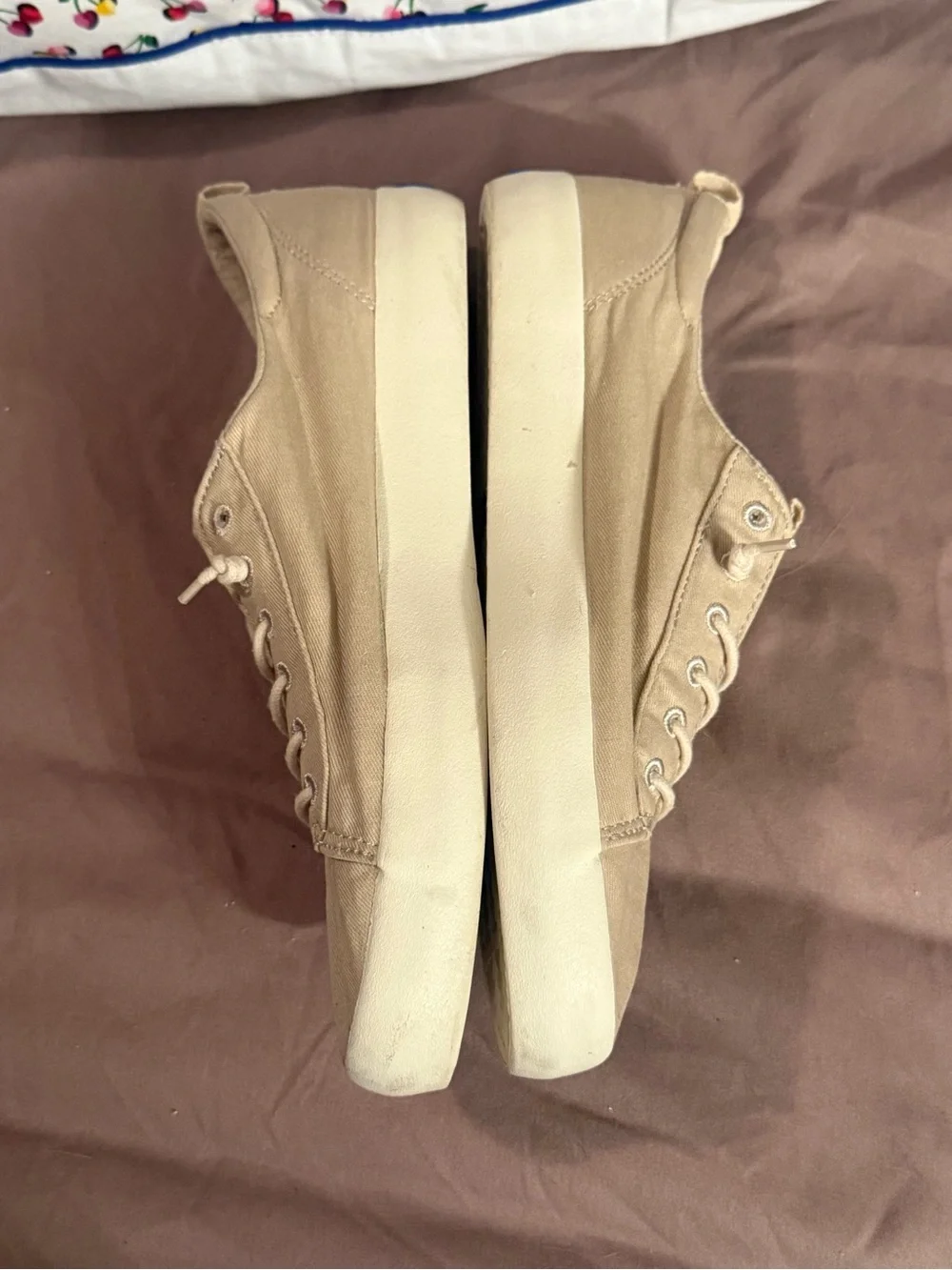 Keds Men’s Beige Canvas Sneakers